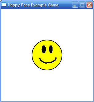 Sample Happy Face Game