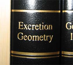 Excretion Geometry