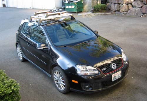 GTI ski rack