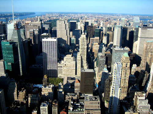 View from the Empire State Building