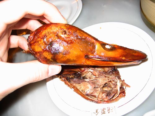 Roast Duck Head