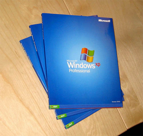 Three Extra Copies of Windows XP