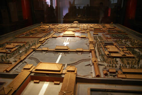 Model of the Forbidden City in Beijing