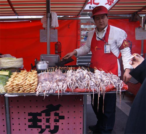 Octopus on a Stick