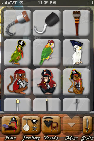 Piratizer iPhone Photo Fun App